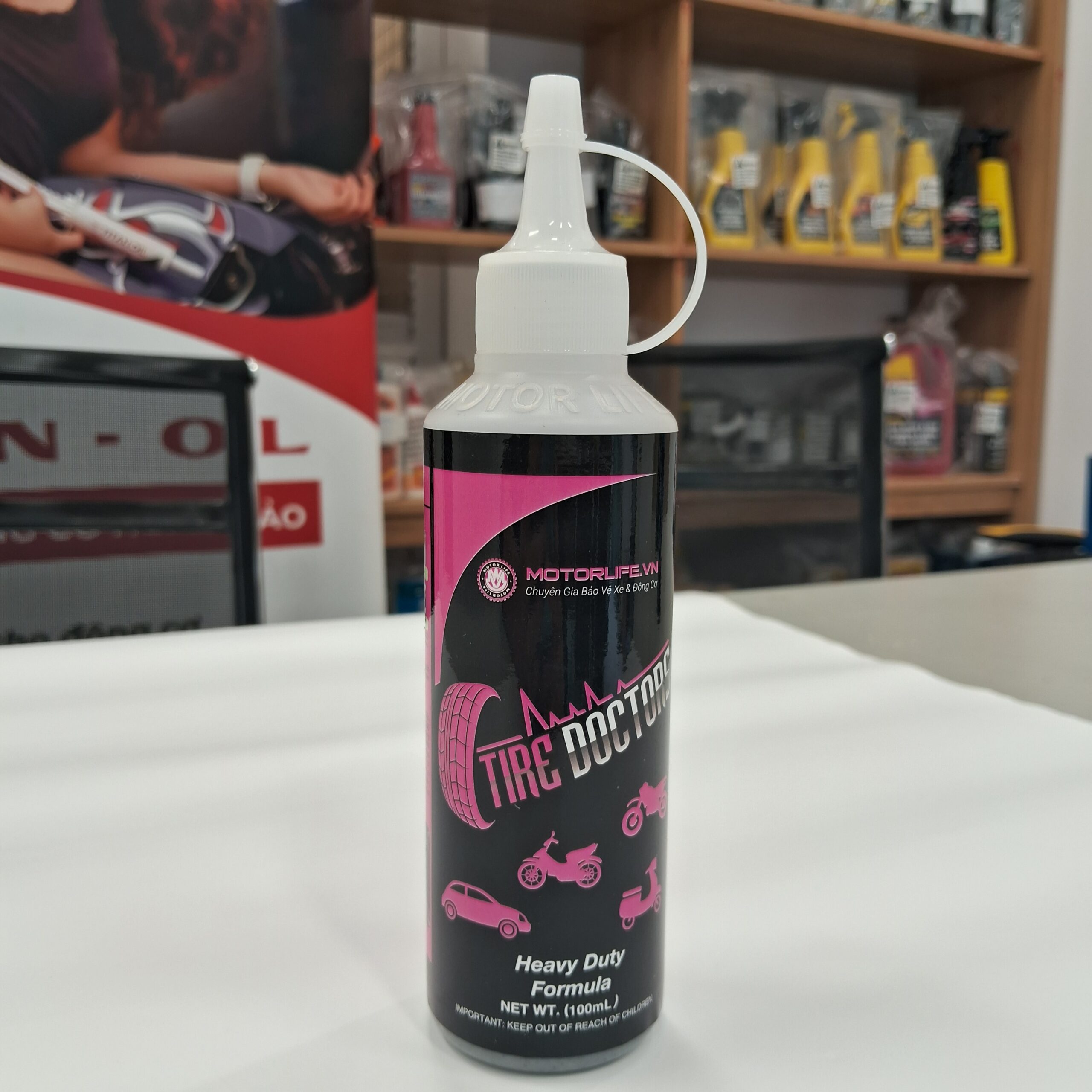 TIRE DOCTORS keo vá lốp tự động 100 ml